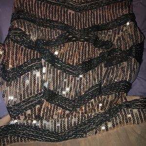 Peach homecoming dress